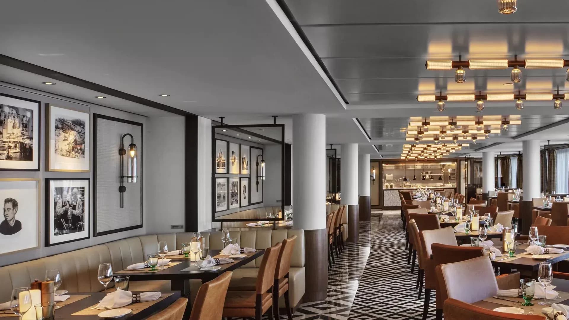 Manfredi's Italian Restaurant aboard Viking Octantis