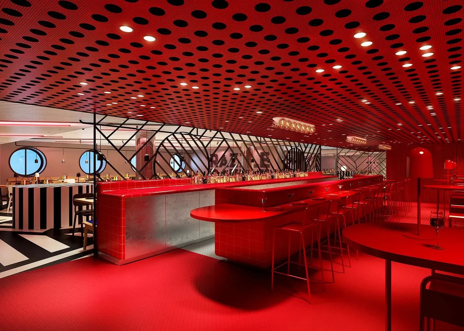 Virgin voyage Resilient lady Razzle Dazzle Restaurant  |  Briliant Lady | Valiant Lady