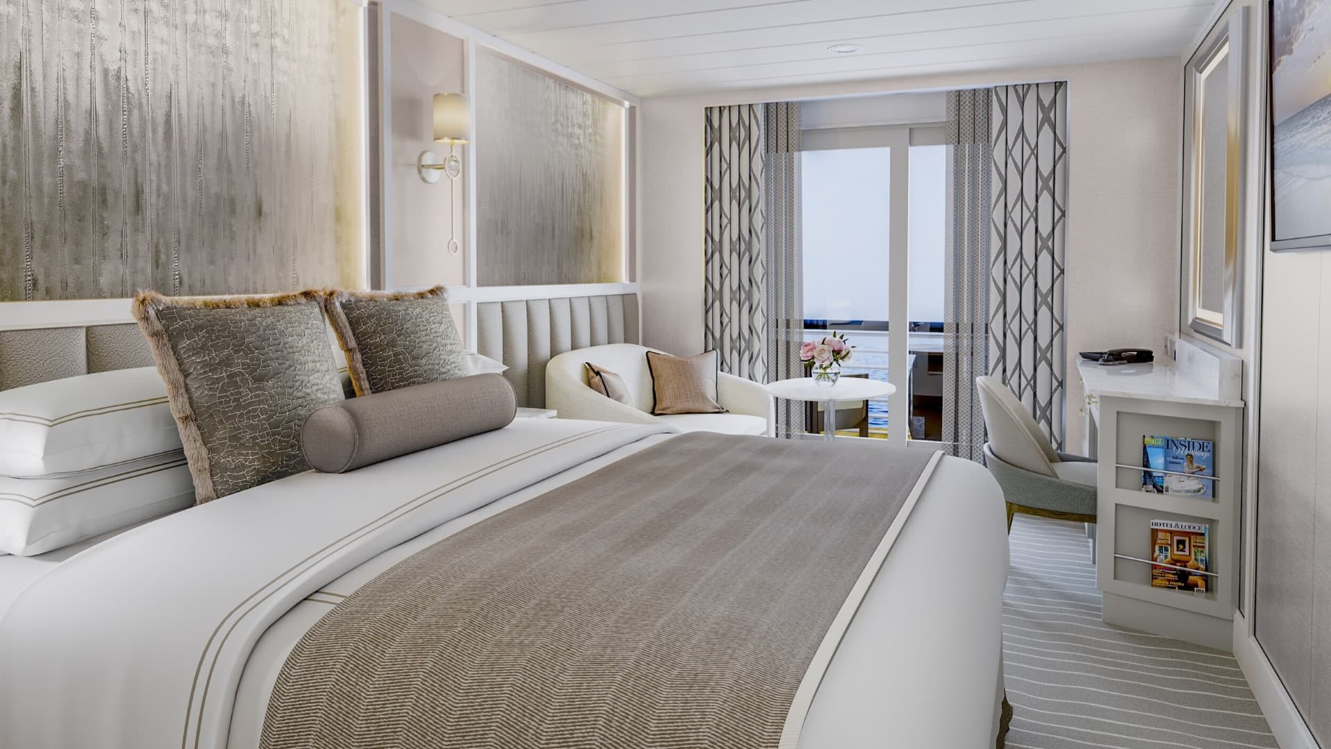 Oceania Vista, concierge Verandah suite