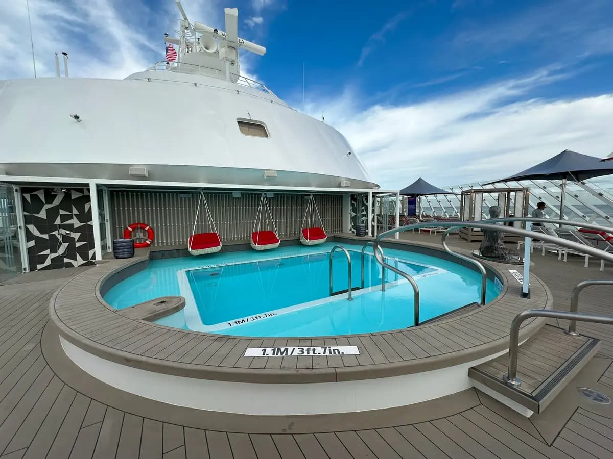 Celebrity ascent cruise ship retreat deck