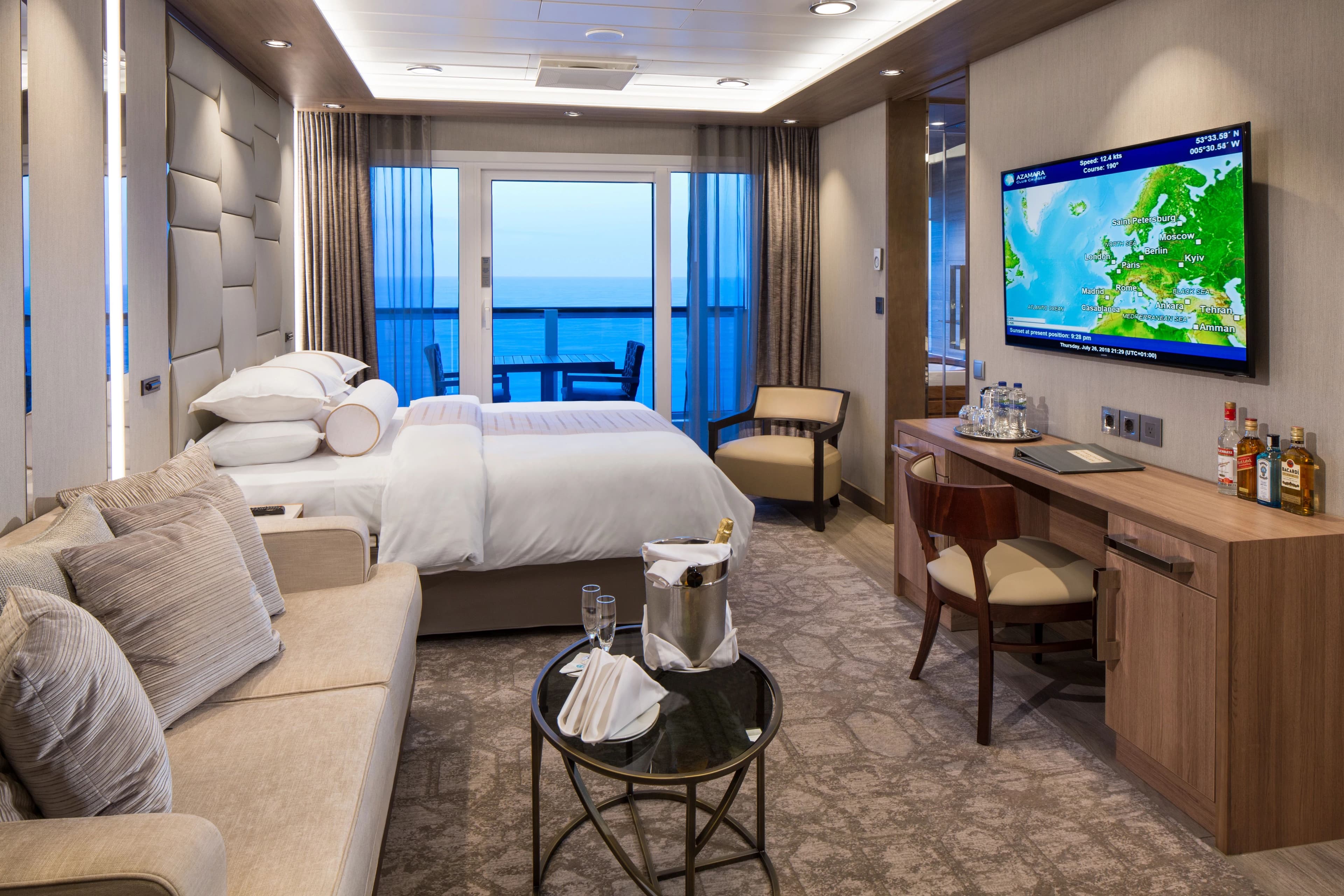 Azamara ship balcony