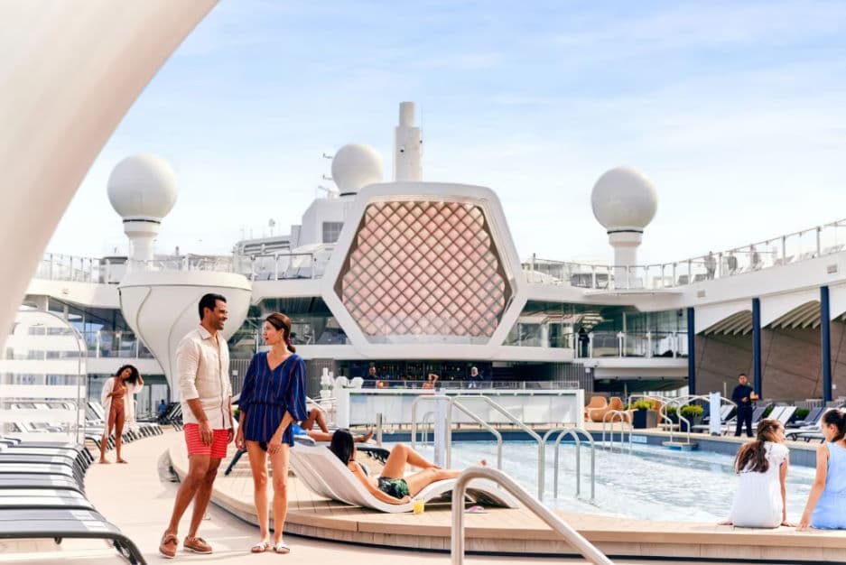 Celebrity cruise pool