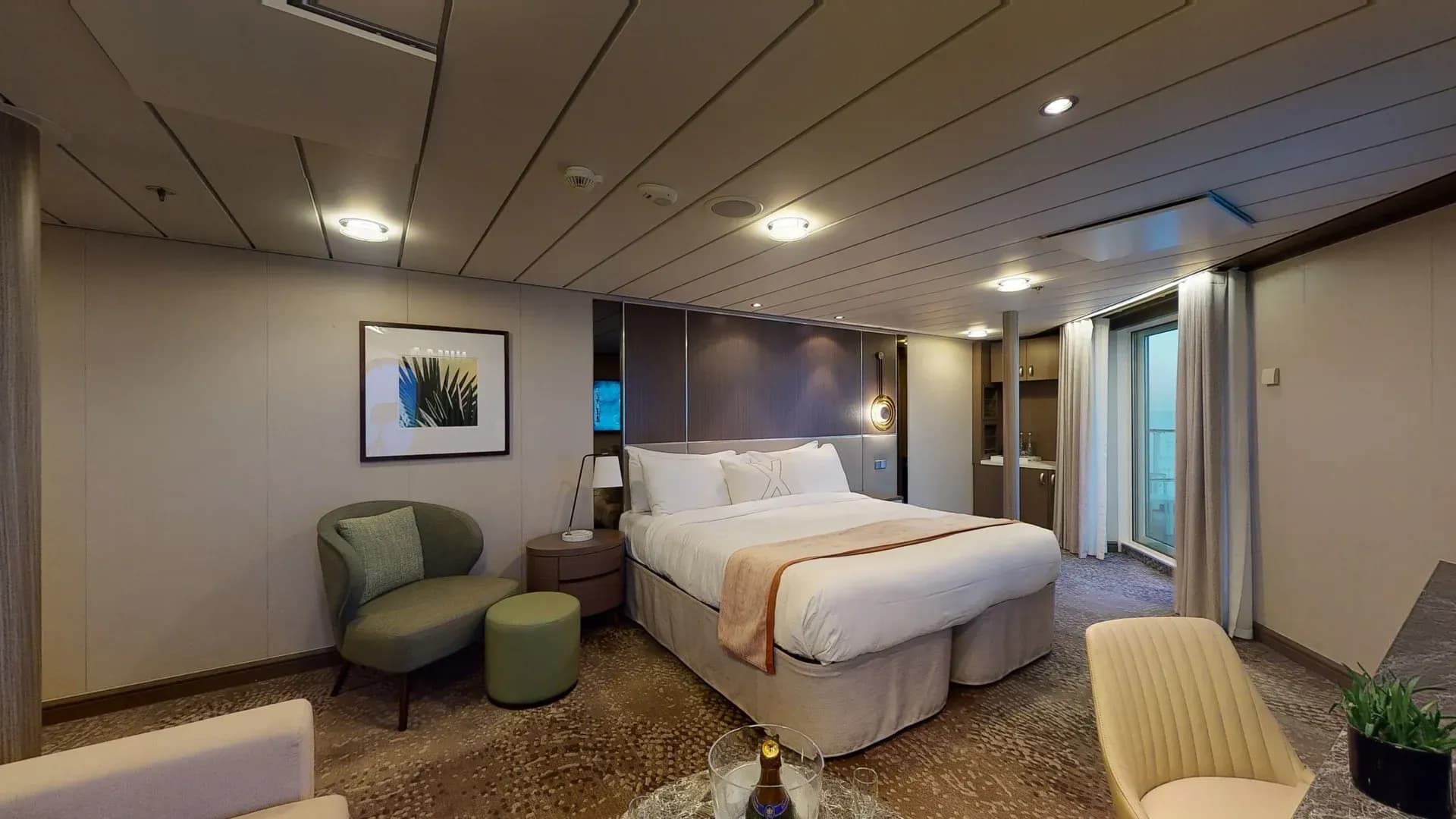 Celebrity Silhouette Sunset Sky Suite