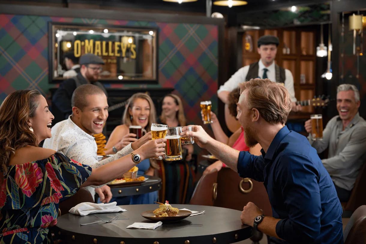 Sun princess cruise ship bars and lounge