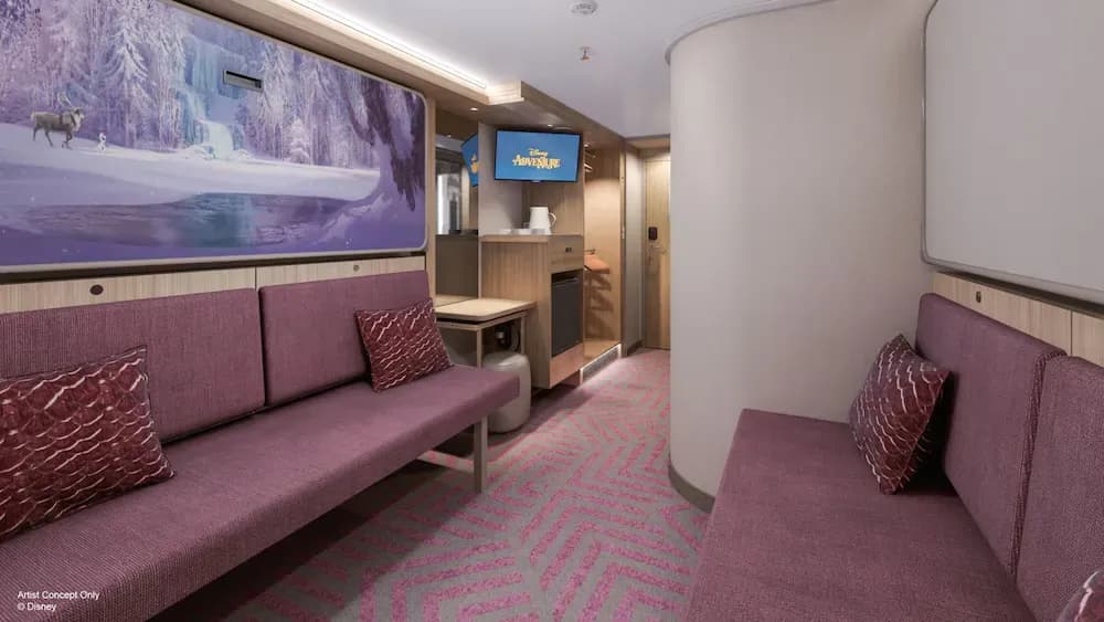Disney Adventure, Inside Stateroom