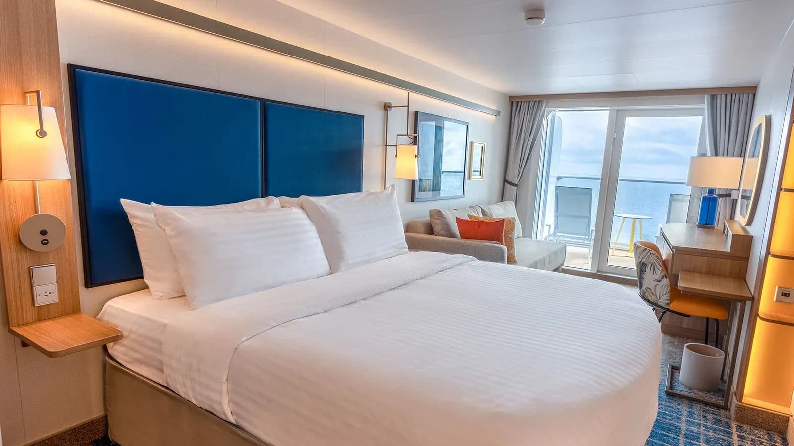 Icon of the Seas Oceanview balcony