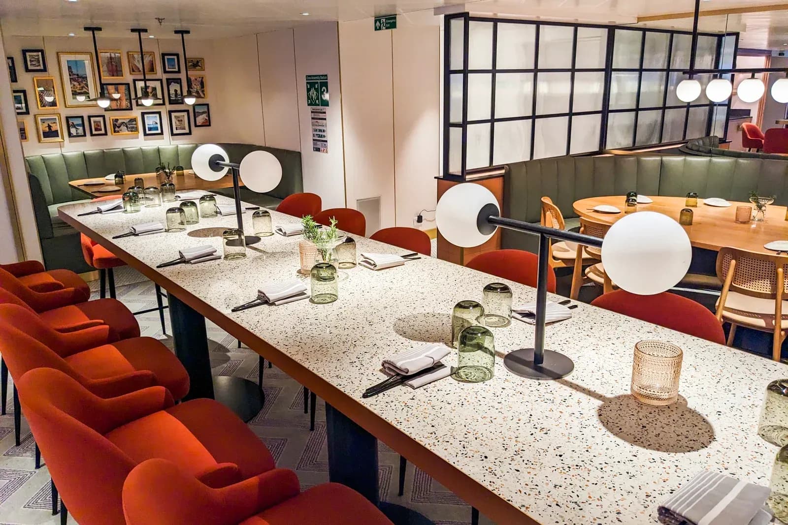 Virgin voyage Resilient lady restaurant | Briliant Lady | Valiant Lady