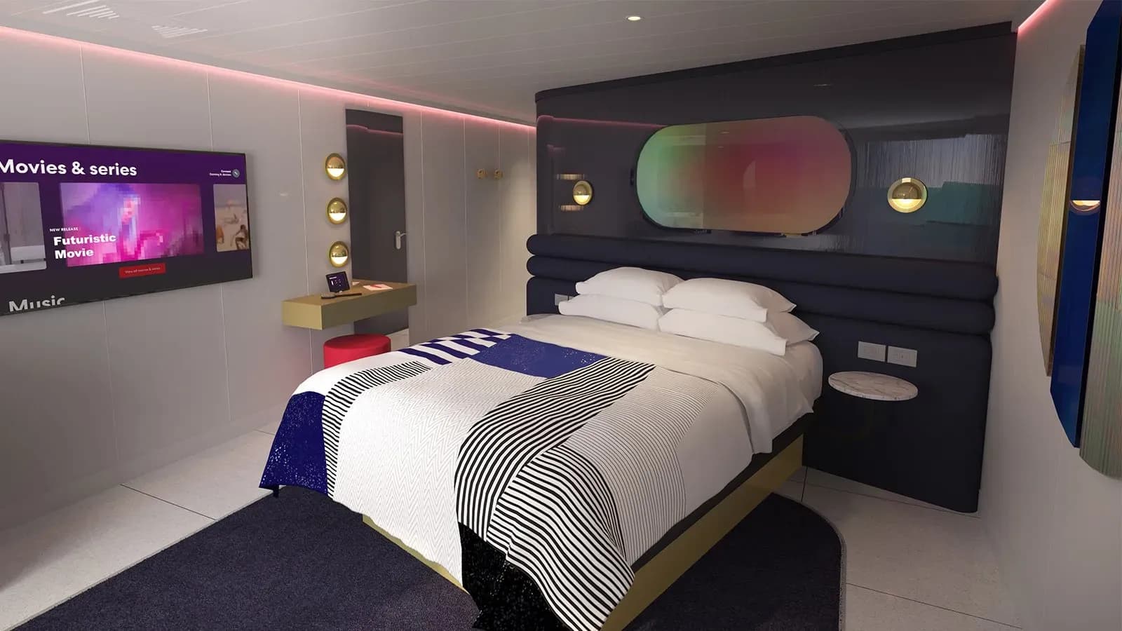 Virgin voyage resilient lady Seriously suite