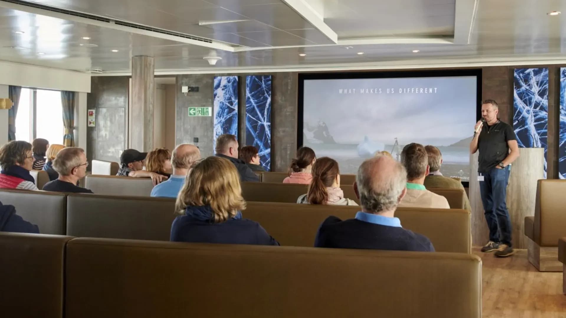 Oceanwide Expeditions - M/V Hondius, lecture room