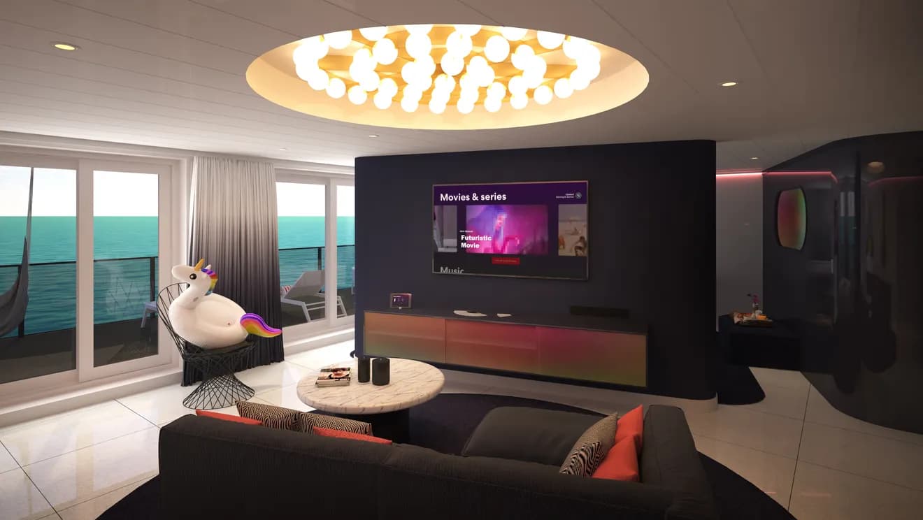 Virgin Voyage Posh Suite