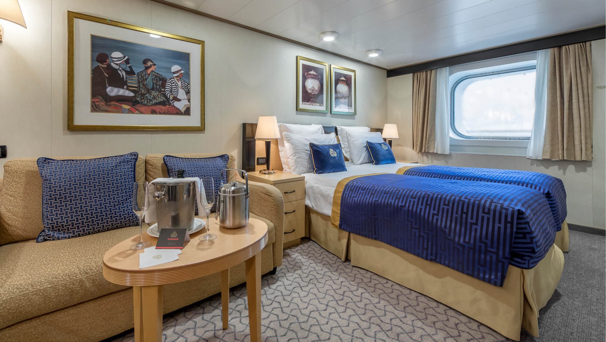 Queen Elizabeth Cunard OceanView