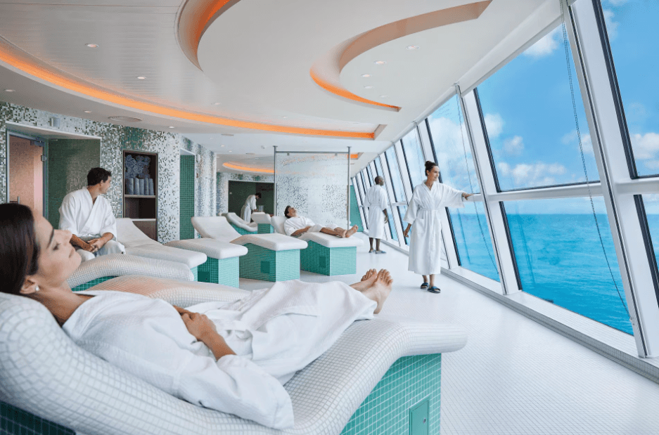 Celebrity Cruises spa, Spa Day on Cruiseship