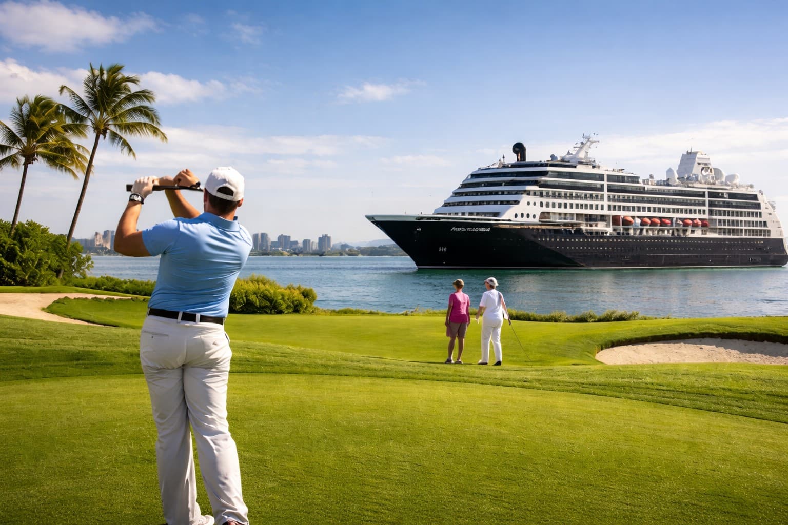 Italy, France & Spain Cruise and Golf Travel