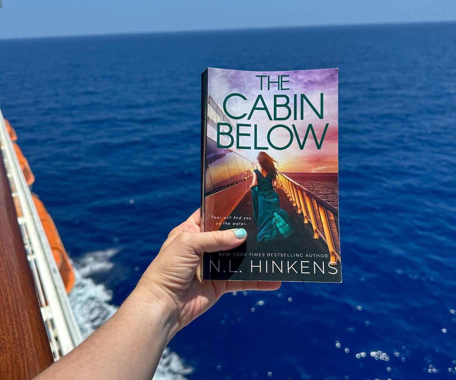 Things to do on a Sea day on a cruise - Read a book