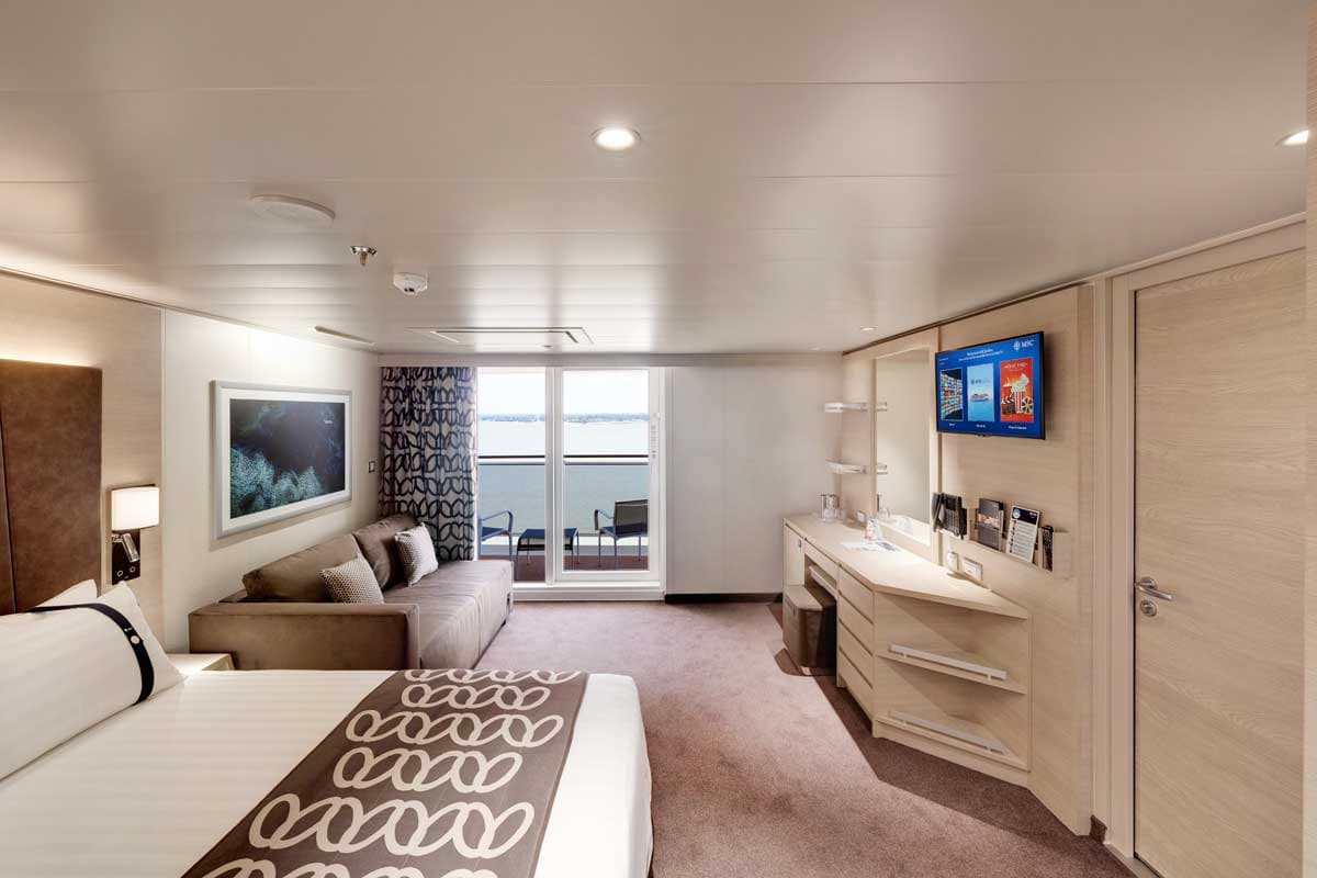 MSC Euribia, Europa, America premium Aurea Suite
