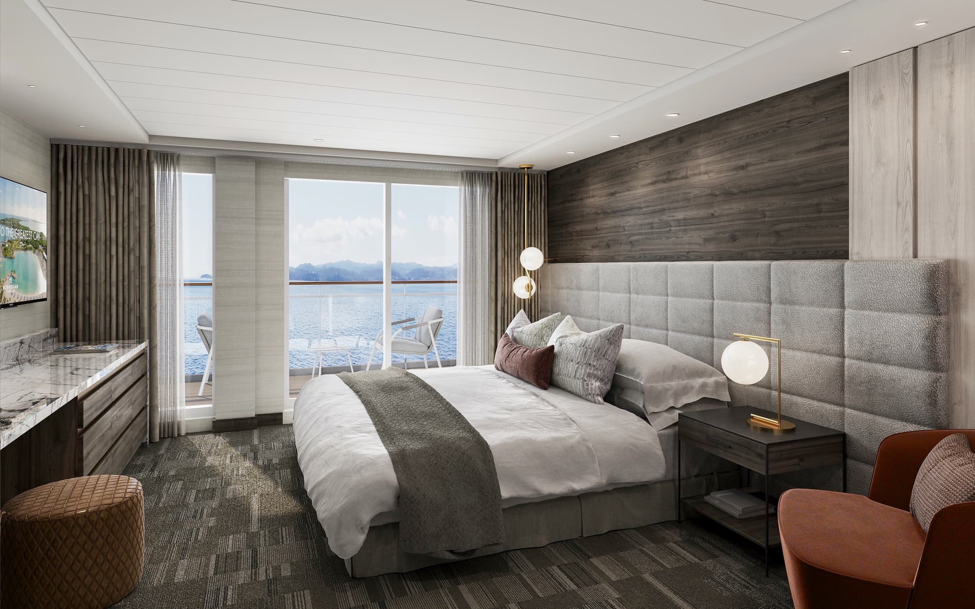 Norwegian Epic Haven Courtyard Penthouse