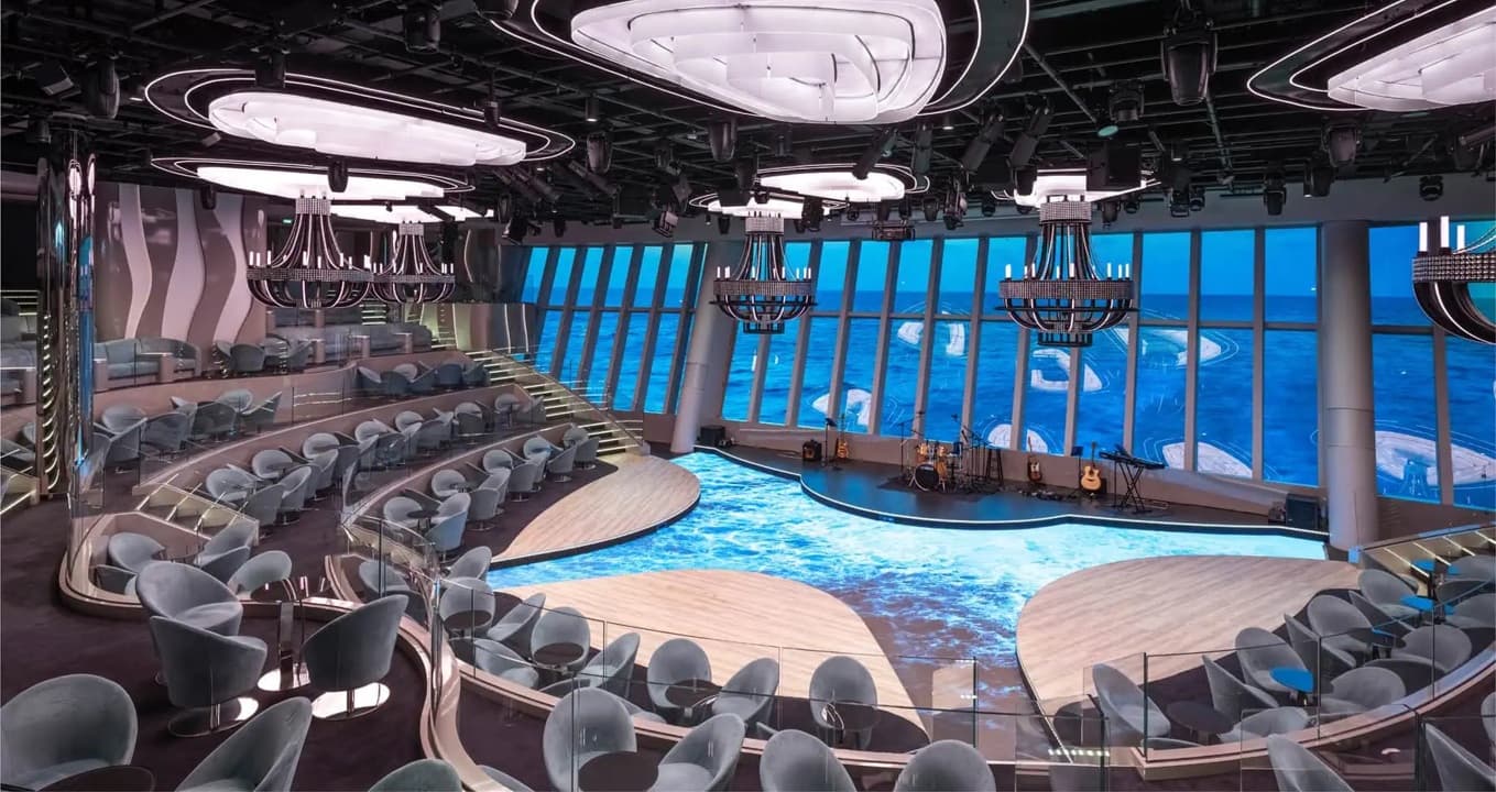 MSC World America Venue - stage