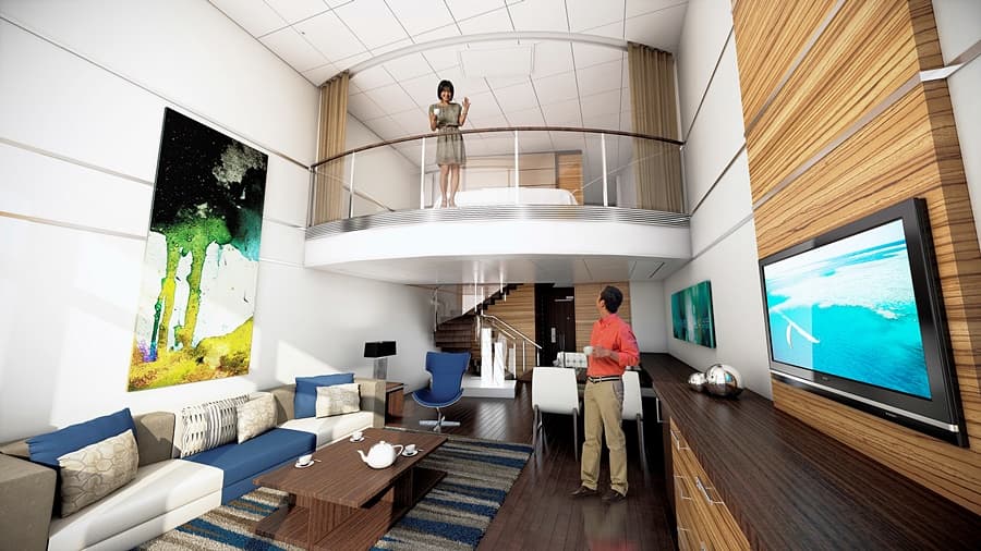 Anthem of the seas Grand loft suite