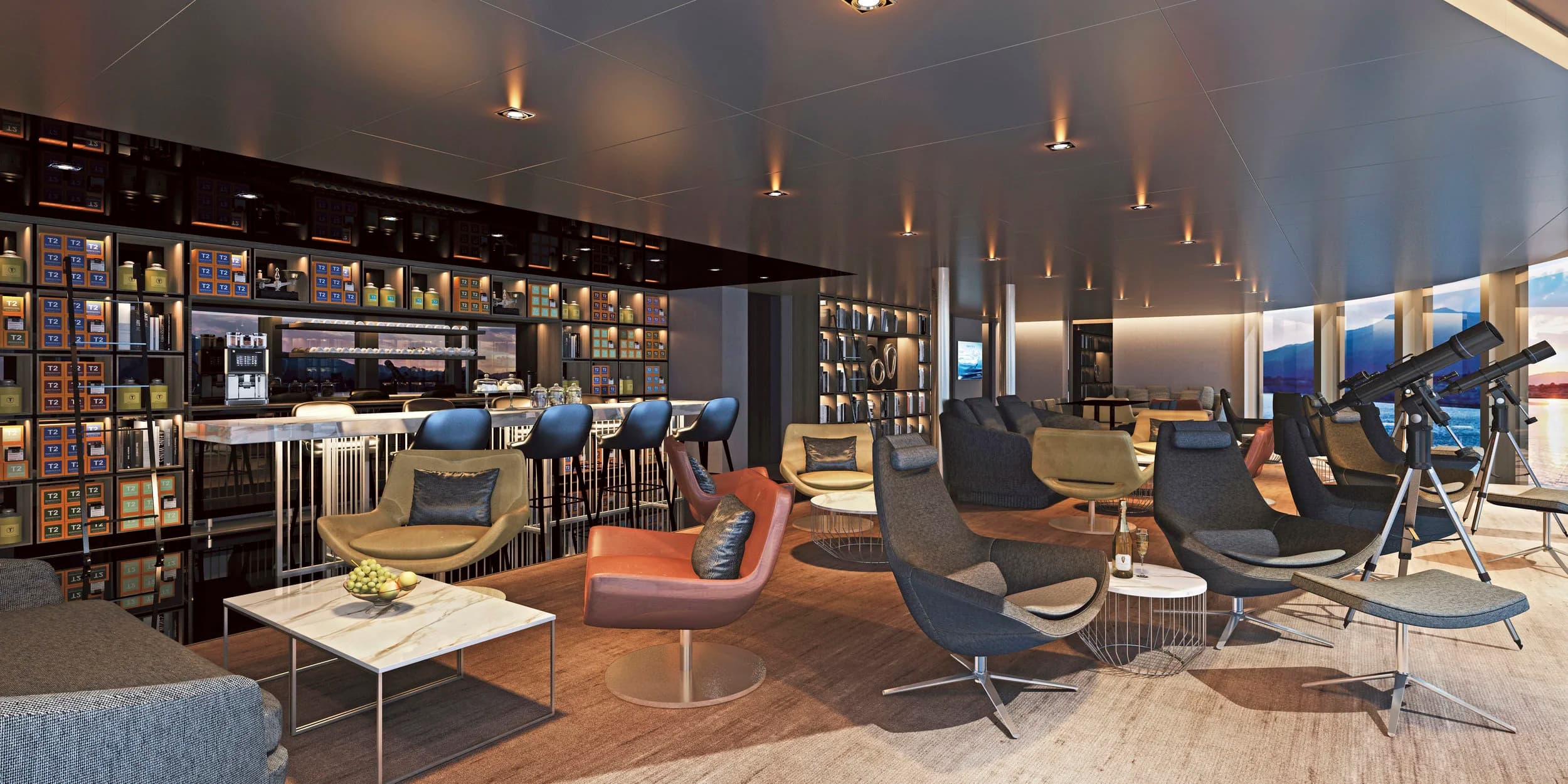 Scenic ecplise ii luxury yacht amenities