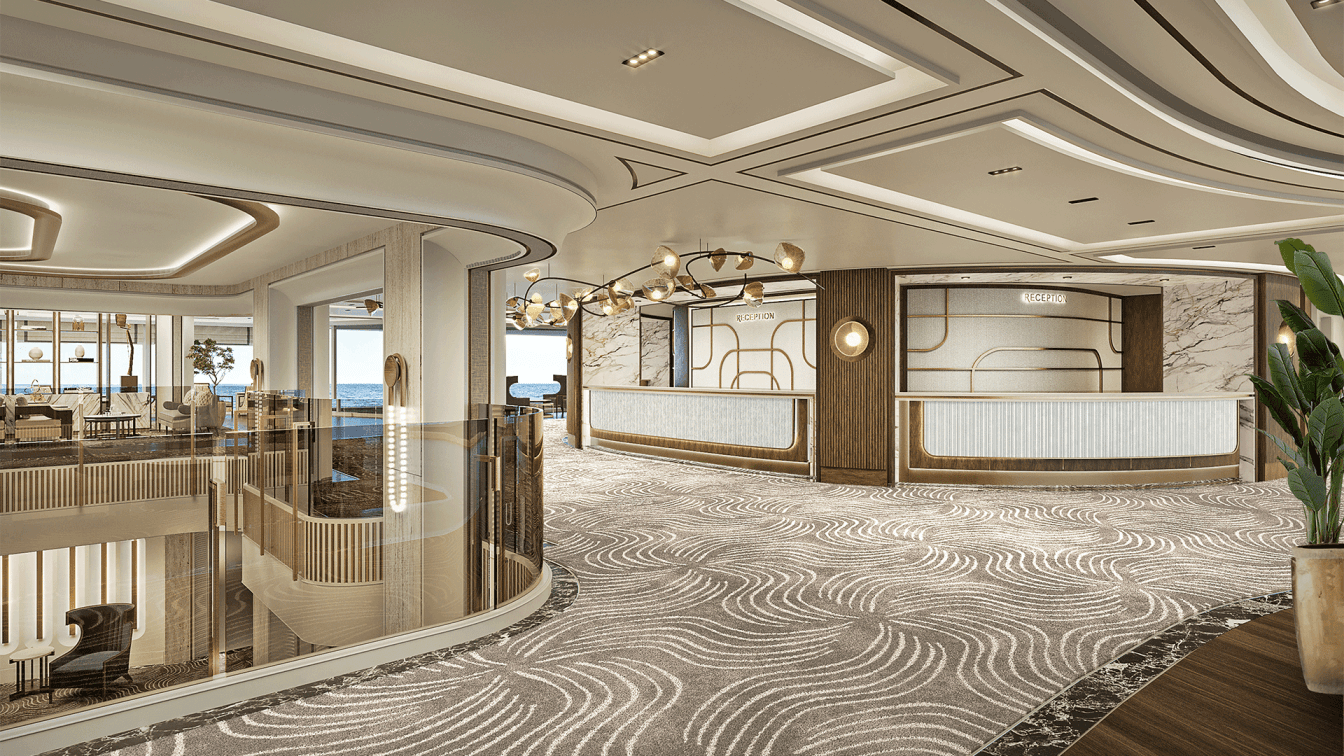 Seven Seas Prestige reception , Regent cruises