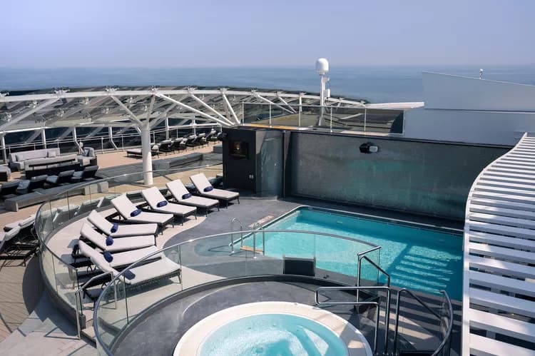 MSC Europa yacht club pool