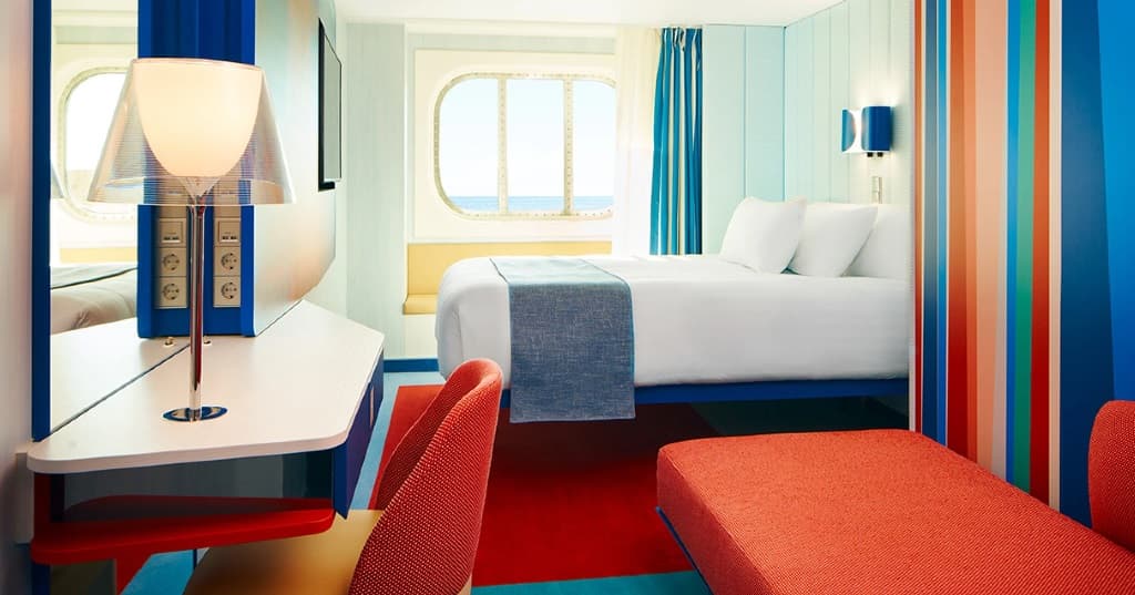 costa toscana oceaview cabin