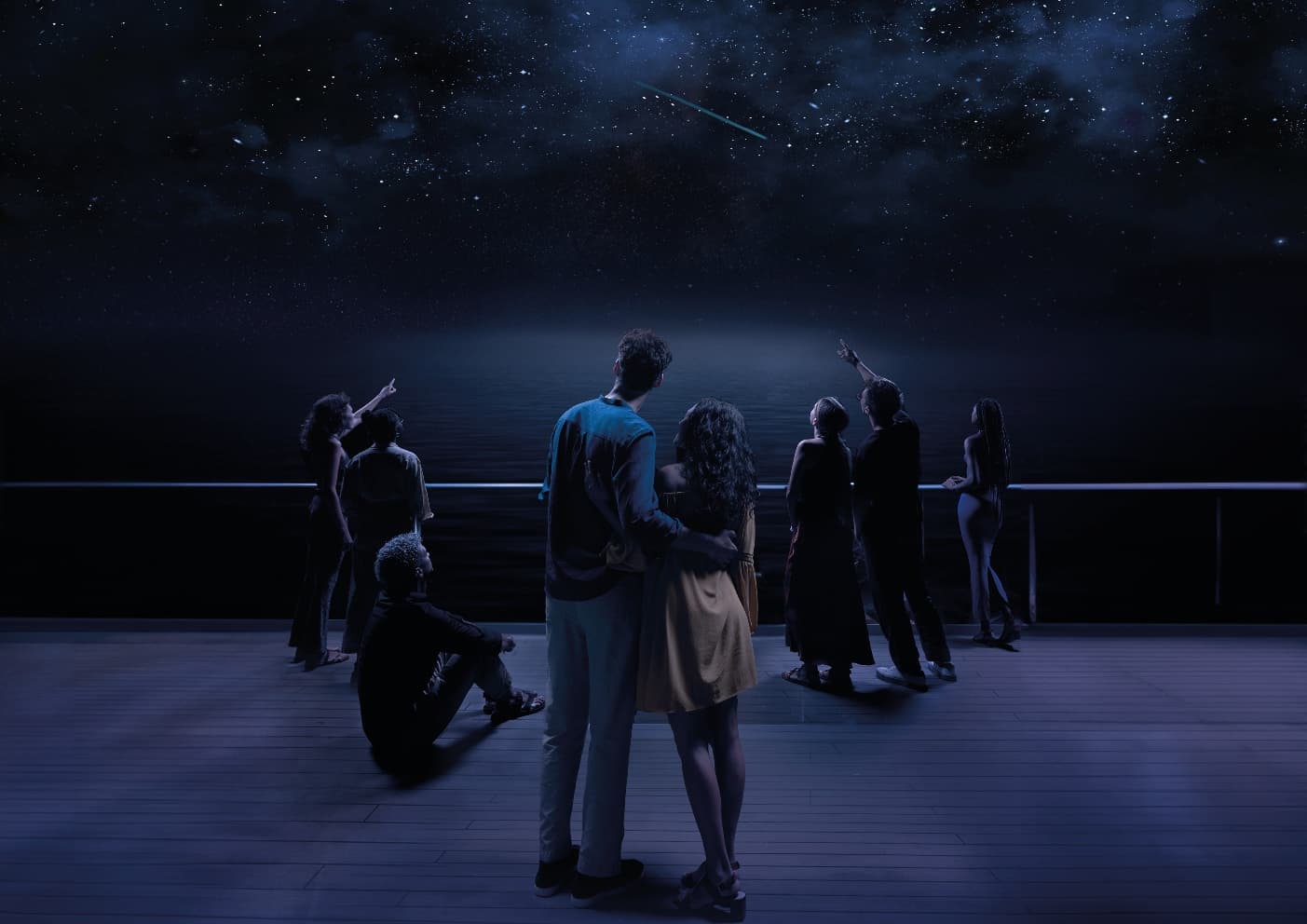 Costa seas of stars event, sea day activity