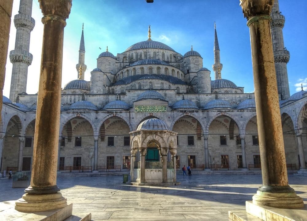 Blue mosque istanbul turkey