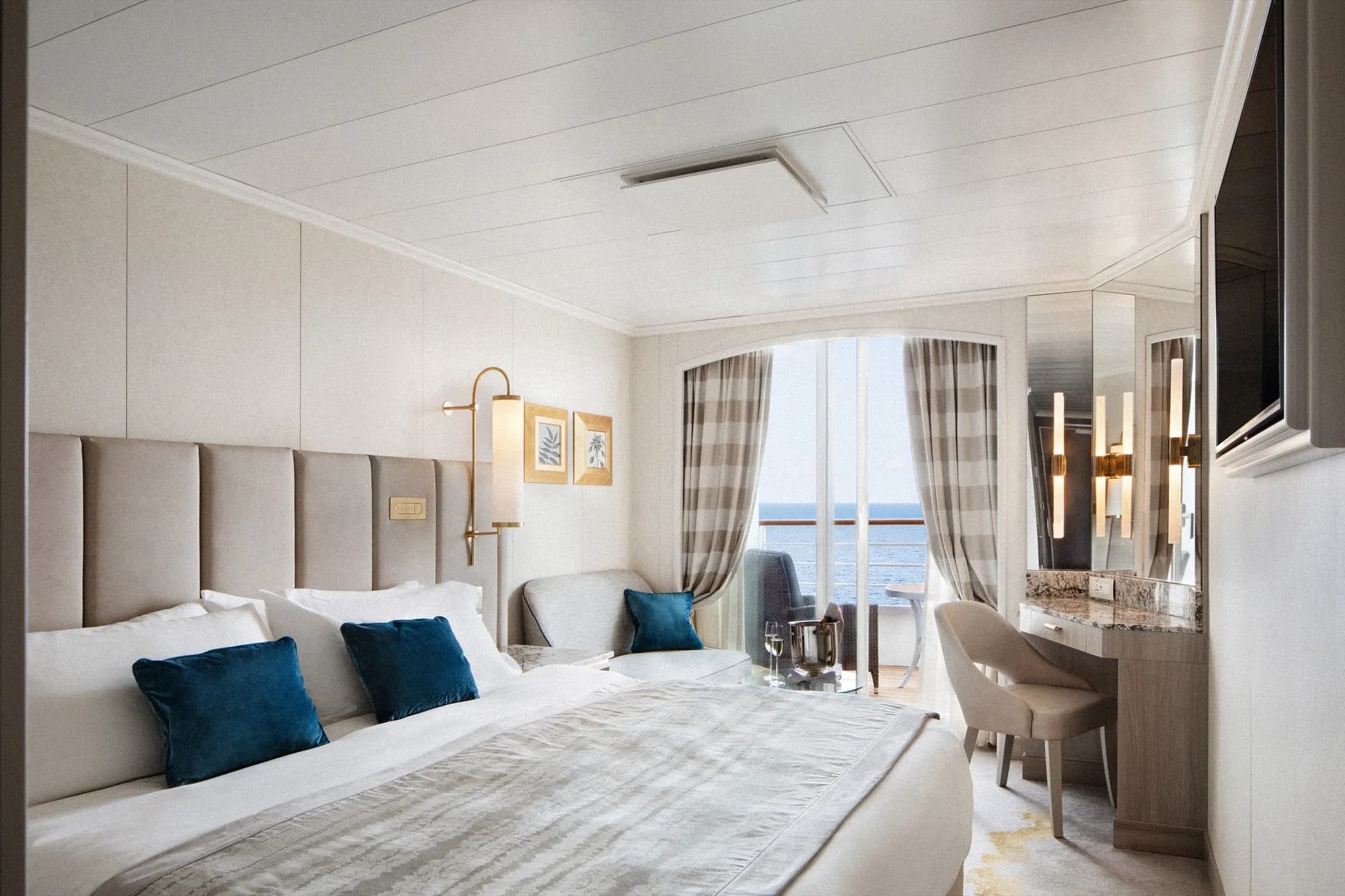 Crystal Serenity - Double Guest Room with Veranda
