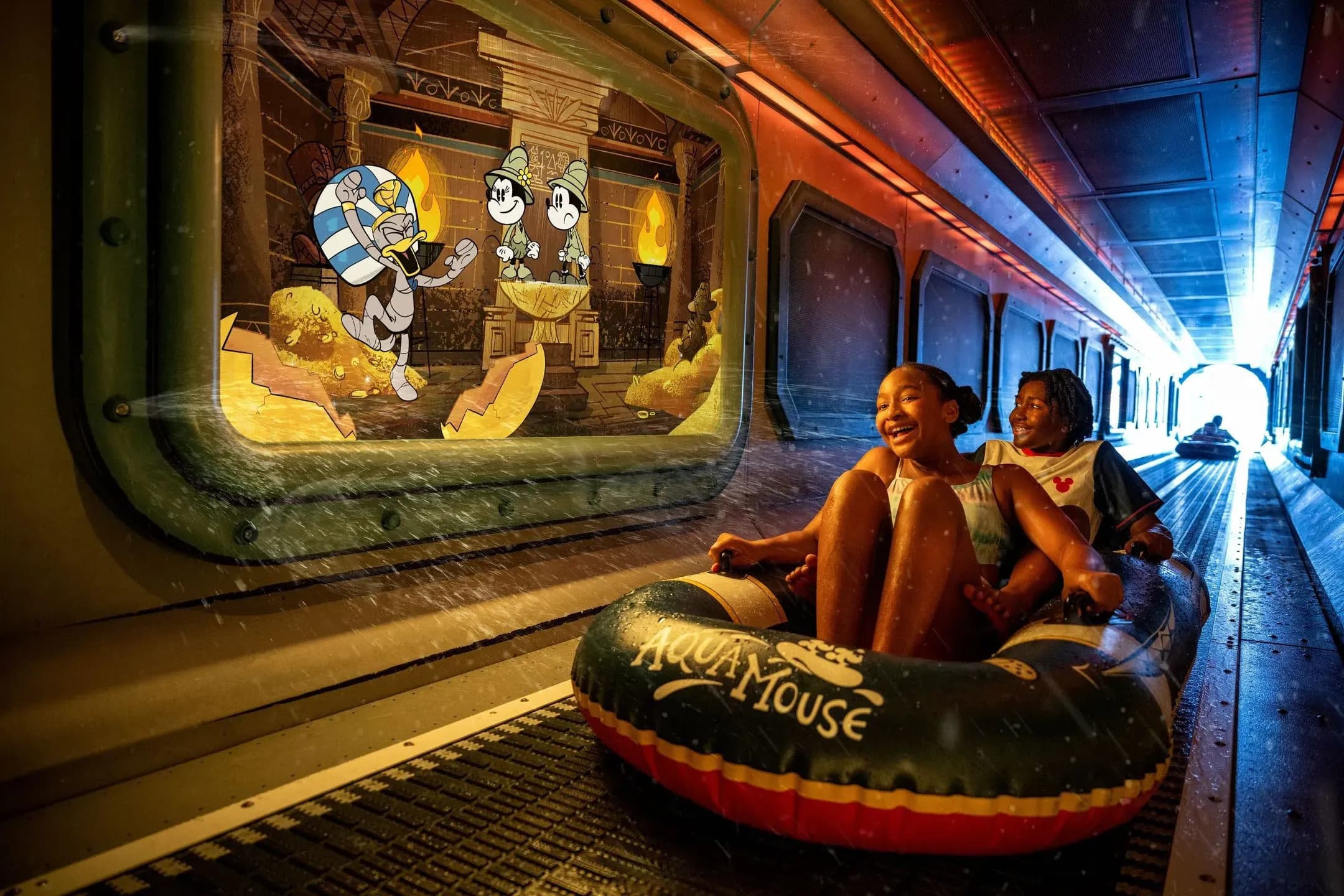 Disney Treasure Aqua Mouse Waterpark - Disney Wish Cruise