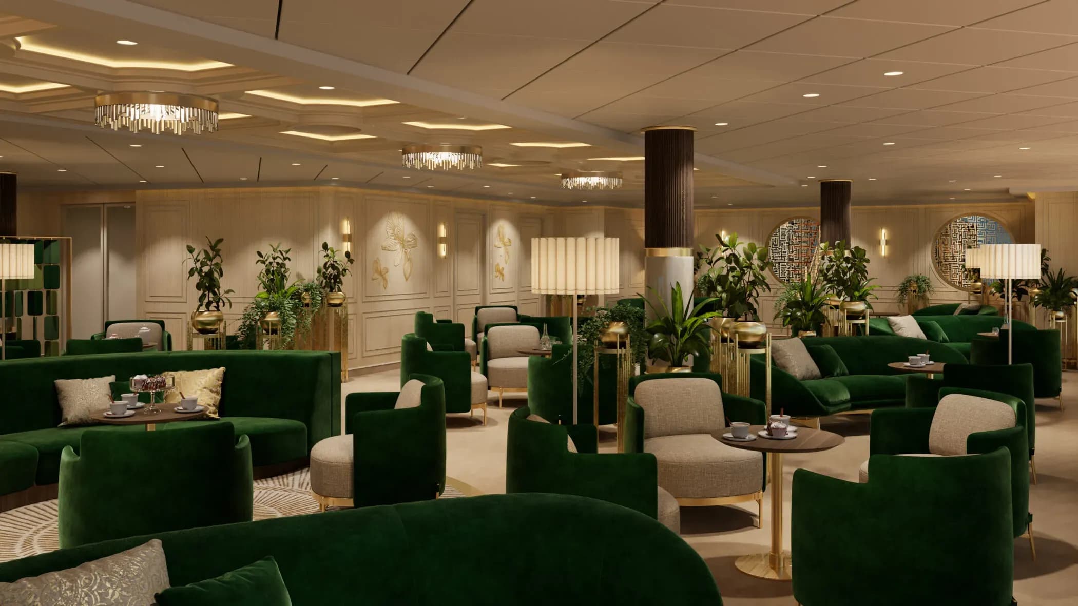 Aroya Cruises restaurants and dining