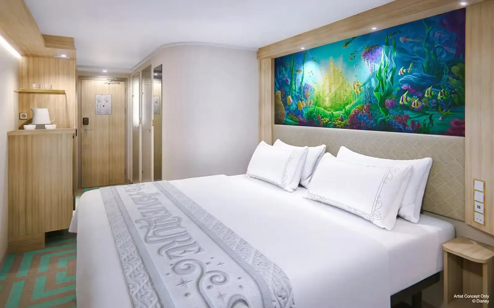 Disney Adventure, Deluxe Inside Stateroom with Reef View