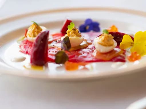 Dining Queen Elizabeth Cunard