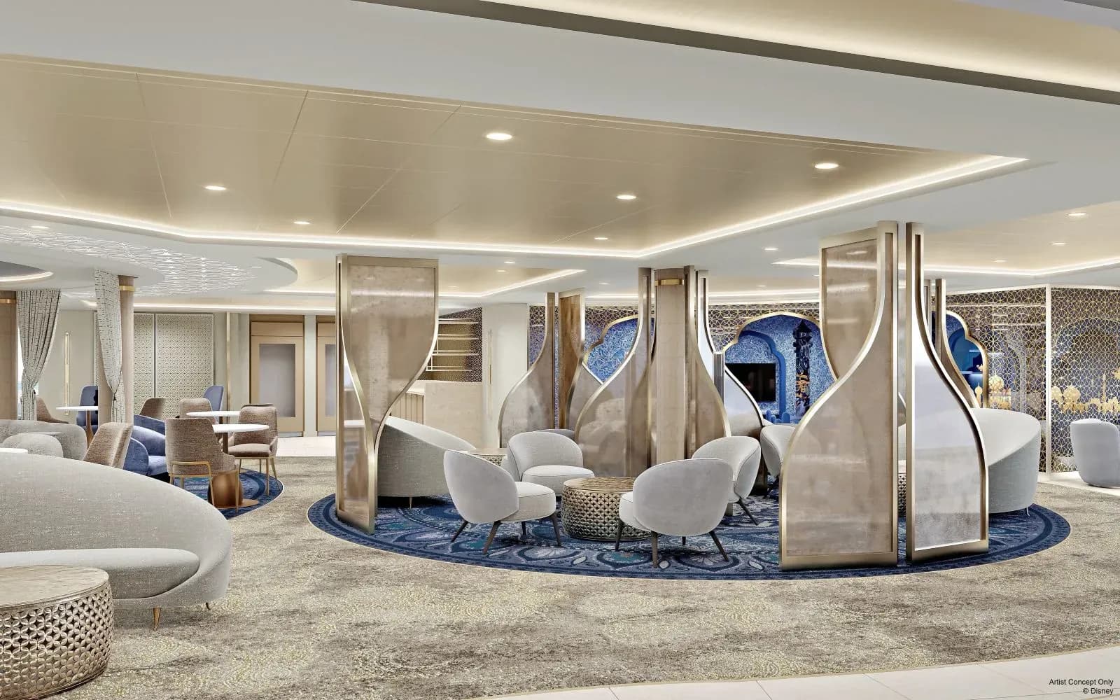 Disney Adventure Cruise - Concierge lounge