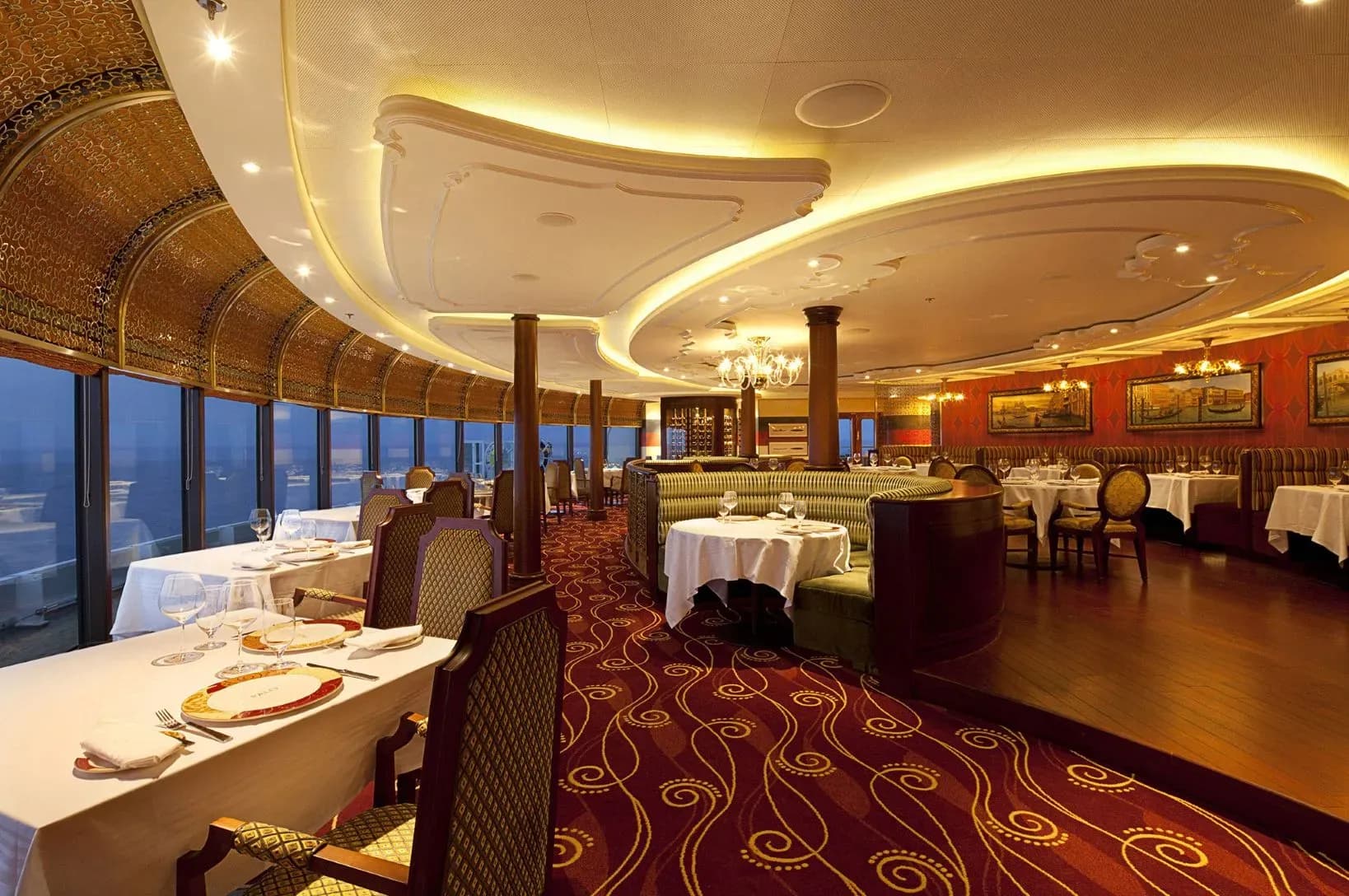 Disney Dream Restaurant and Dining - Disney Fantasy