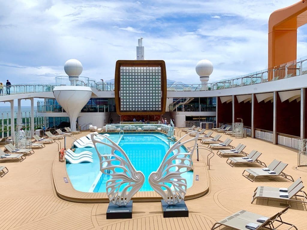Celebrity Edge Swimming Pool