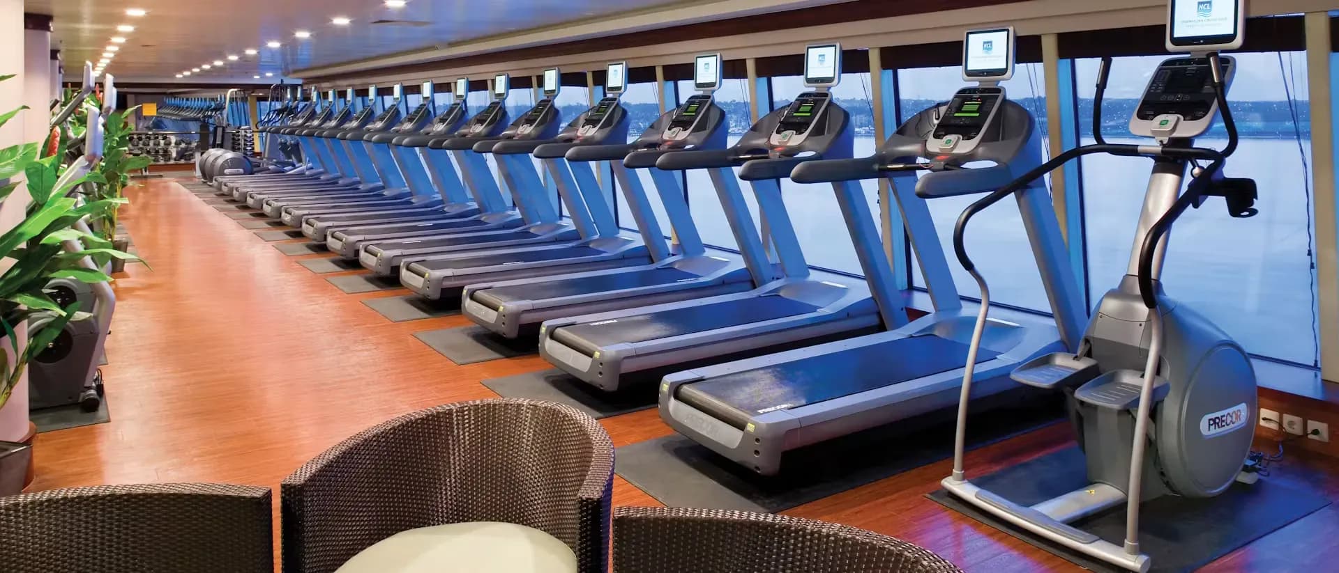 norwegian jade cruise ship gym and fitness