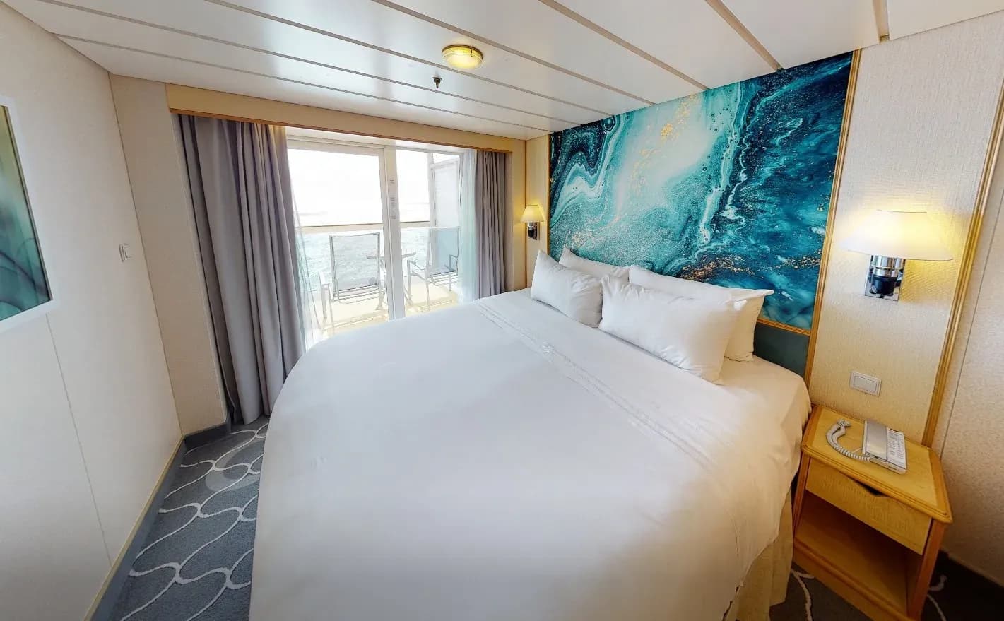 Freedom of the seas, Ocean View Balcony