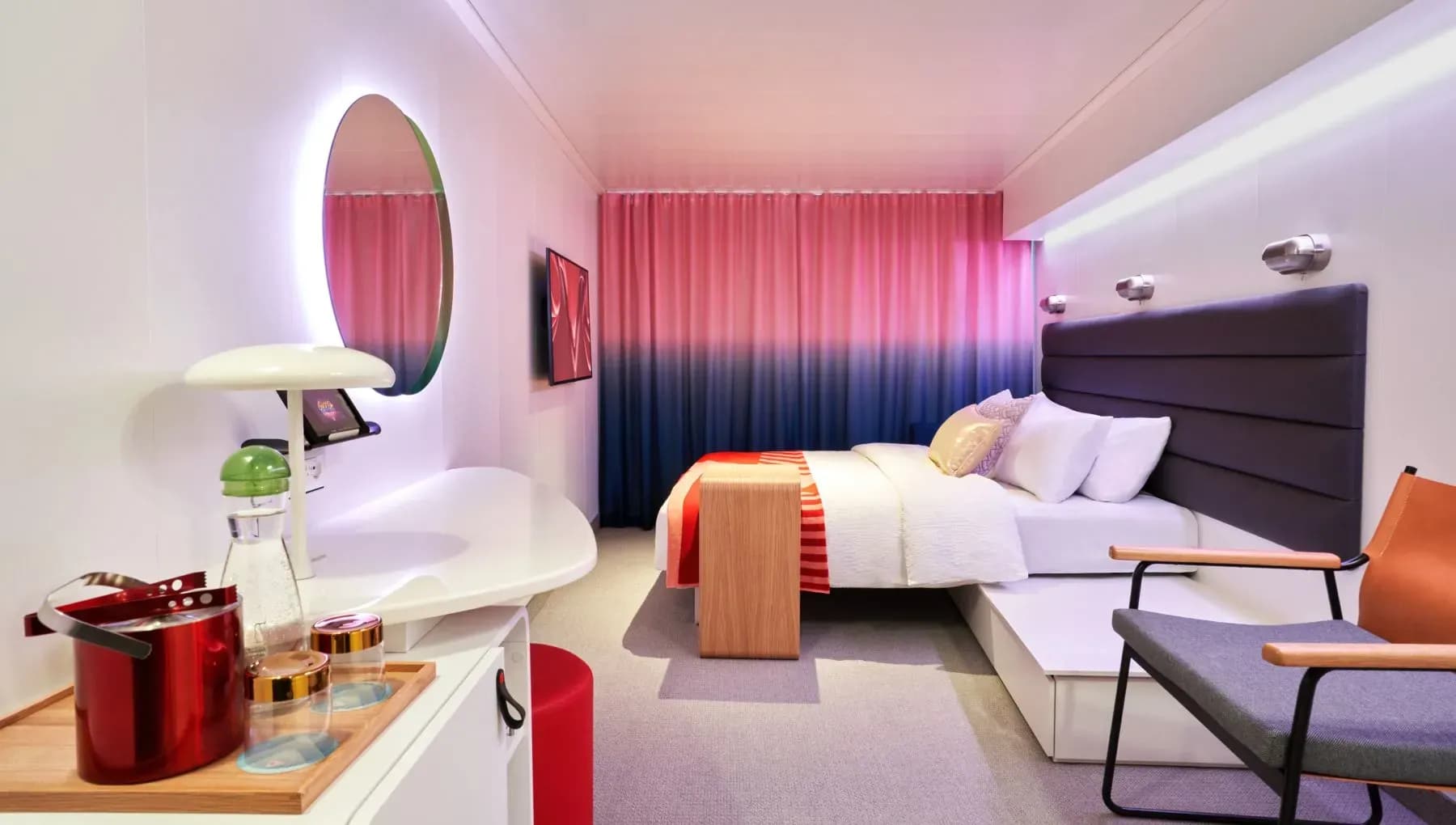 Virgin Voyage Sea Terrace Cabin