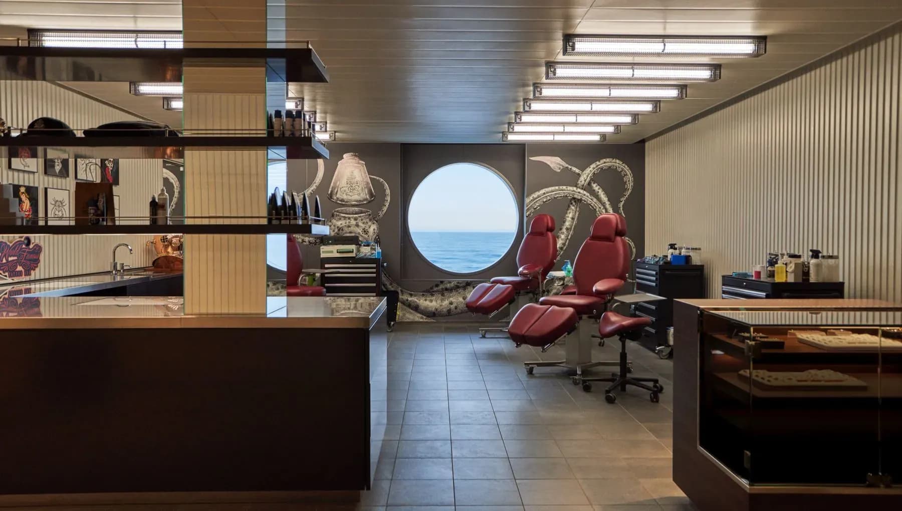 virgin voyage squid ink tattoo studio
