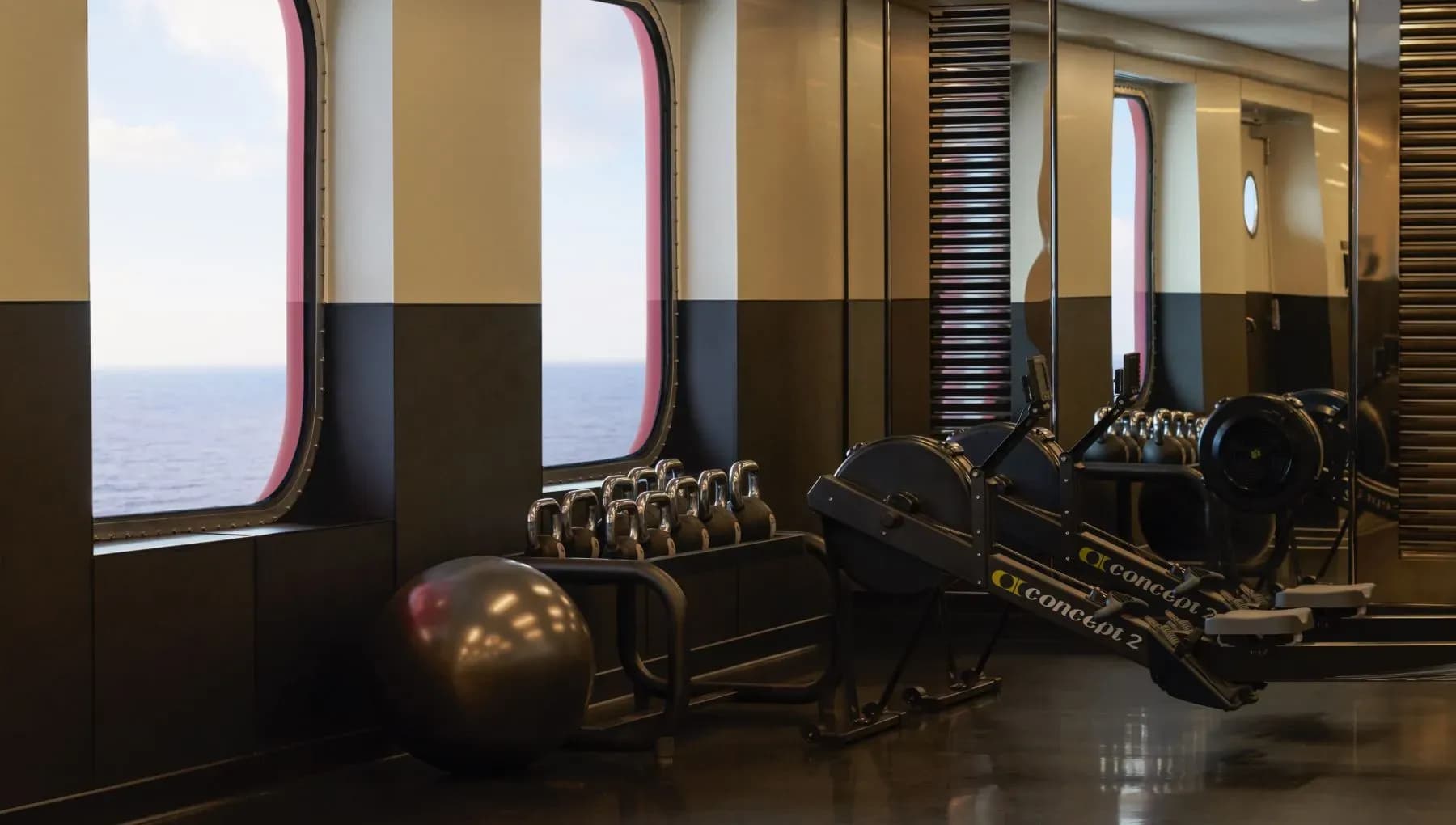 virgin voyage fitness gym