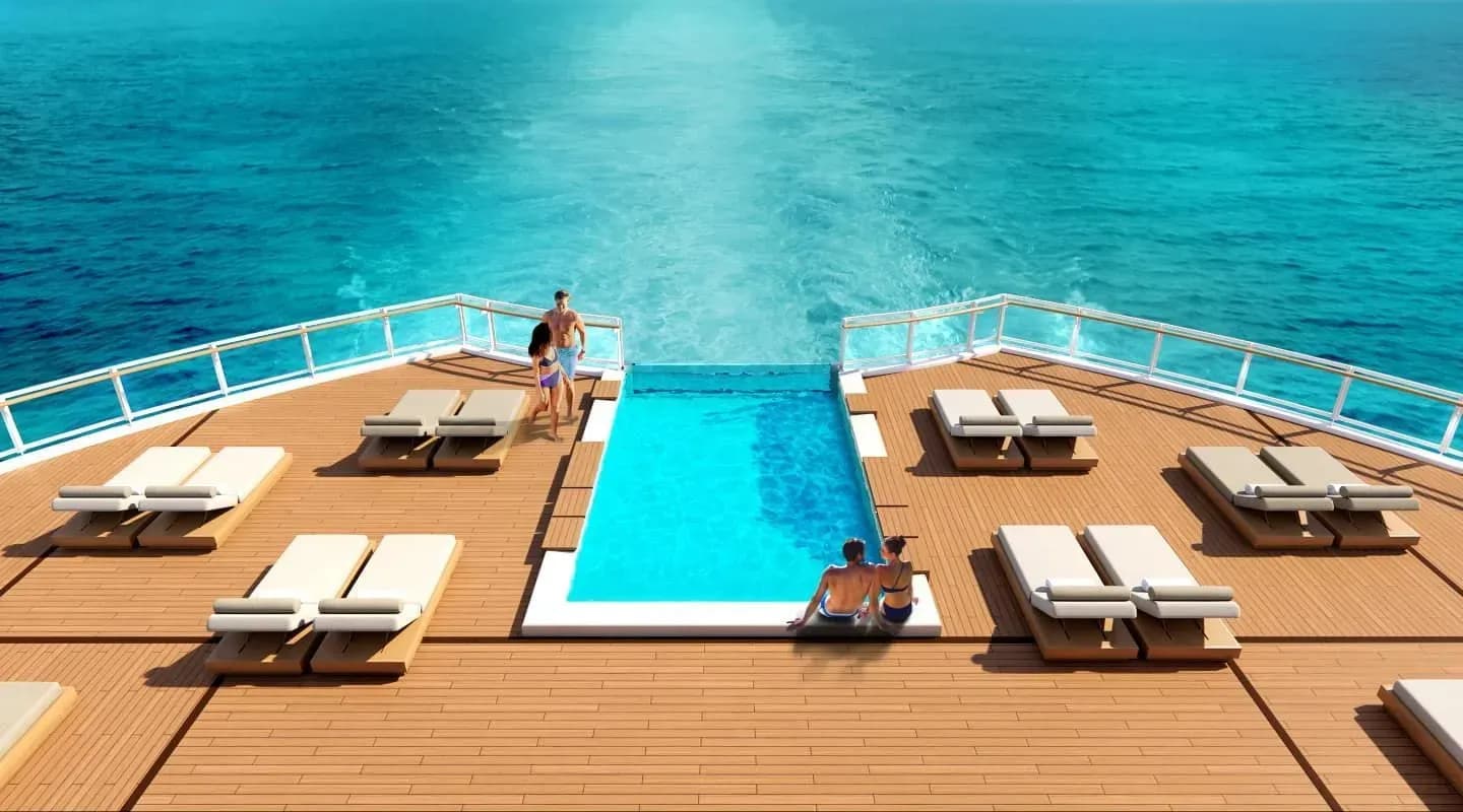 Norwegian Viva Pool Deck and Facilities