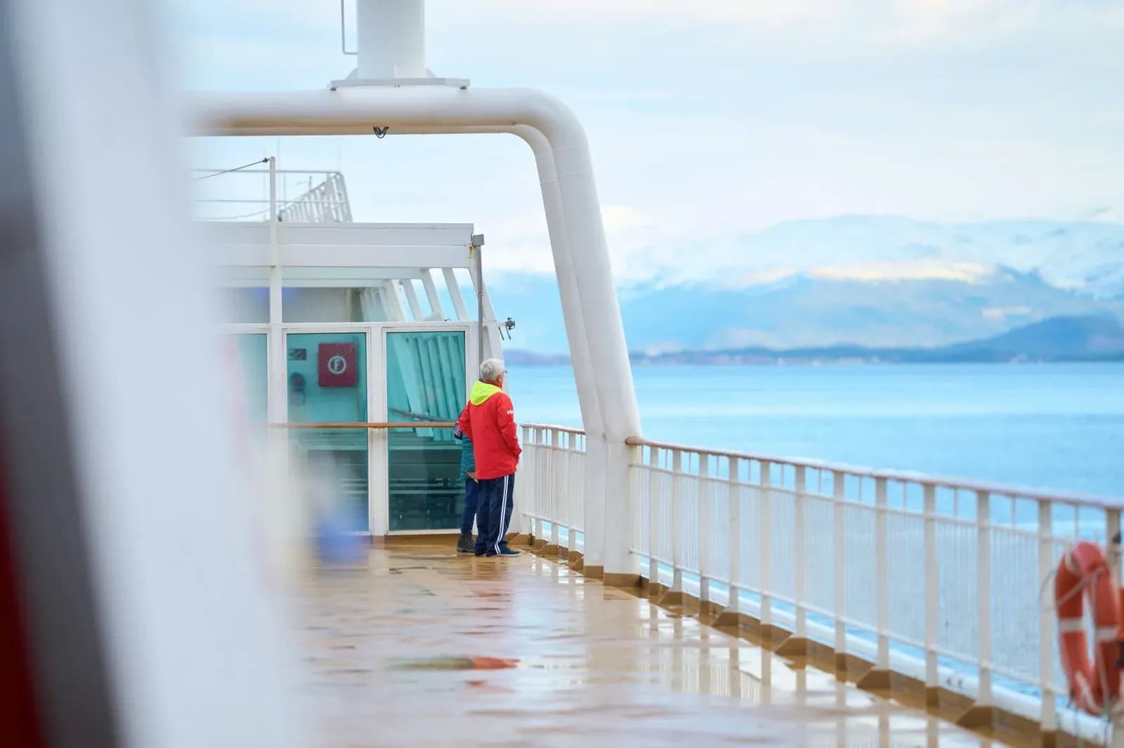 Hurtigruten MS Trollfjord cruise ship lounge