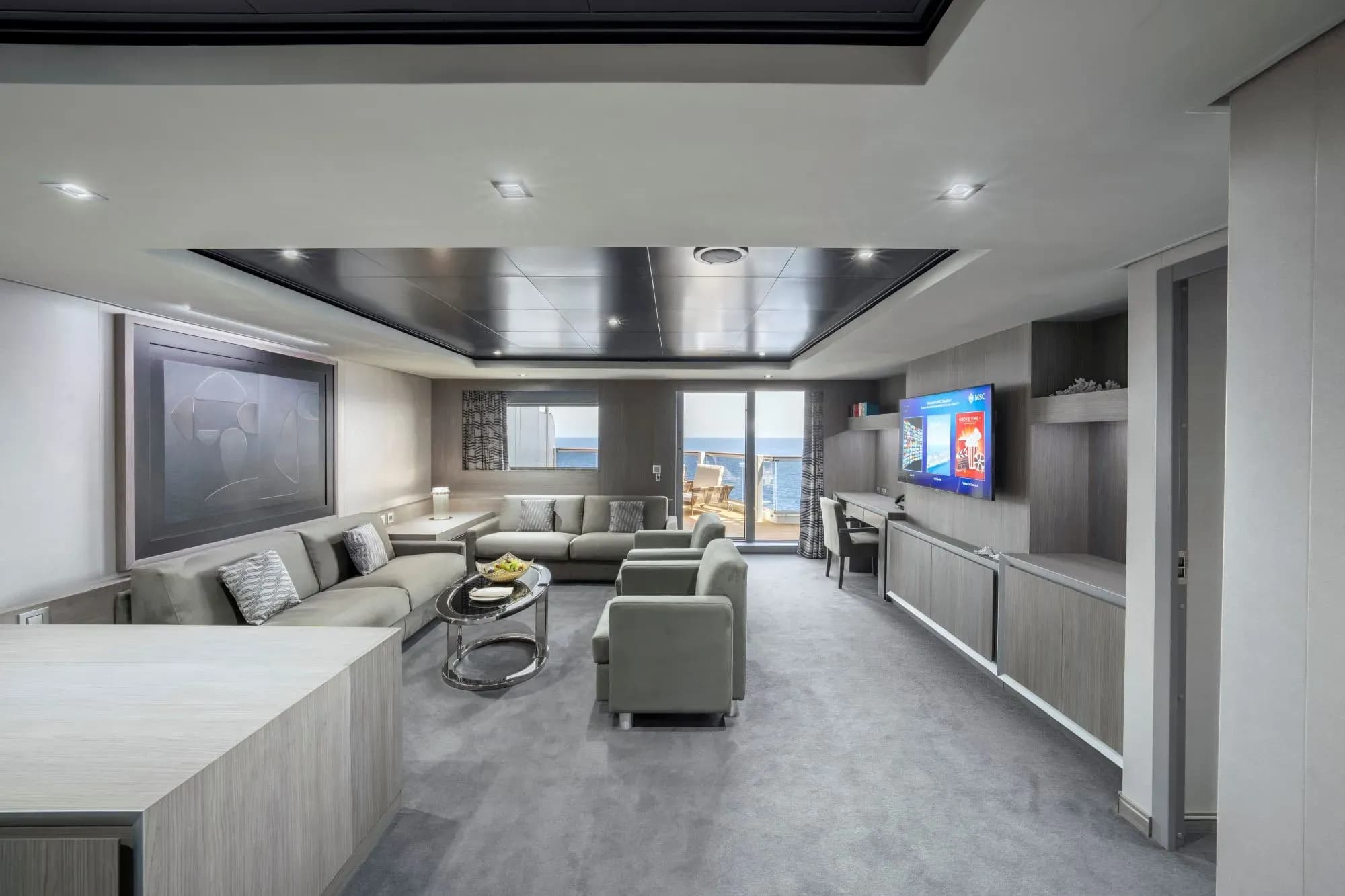 MSC Cruises MSC Seashore MSC Yacht Club Royal Suite