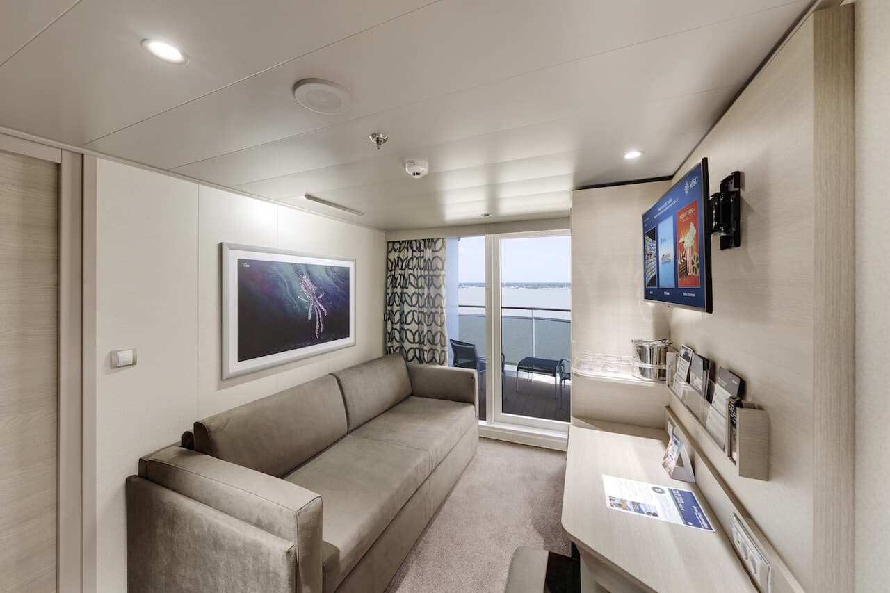 MSC Euribia, Europa, America Studio Balcony