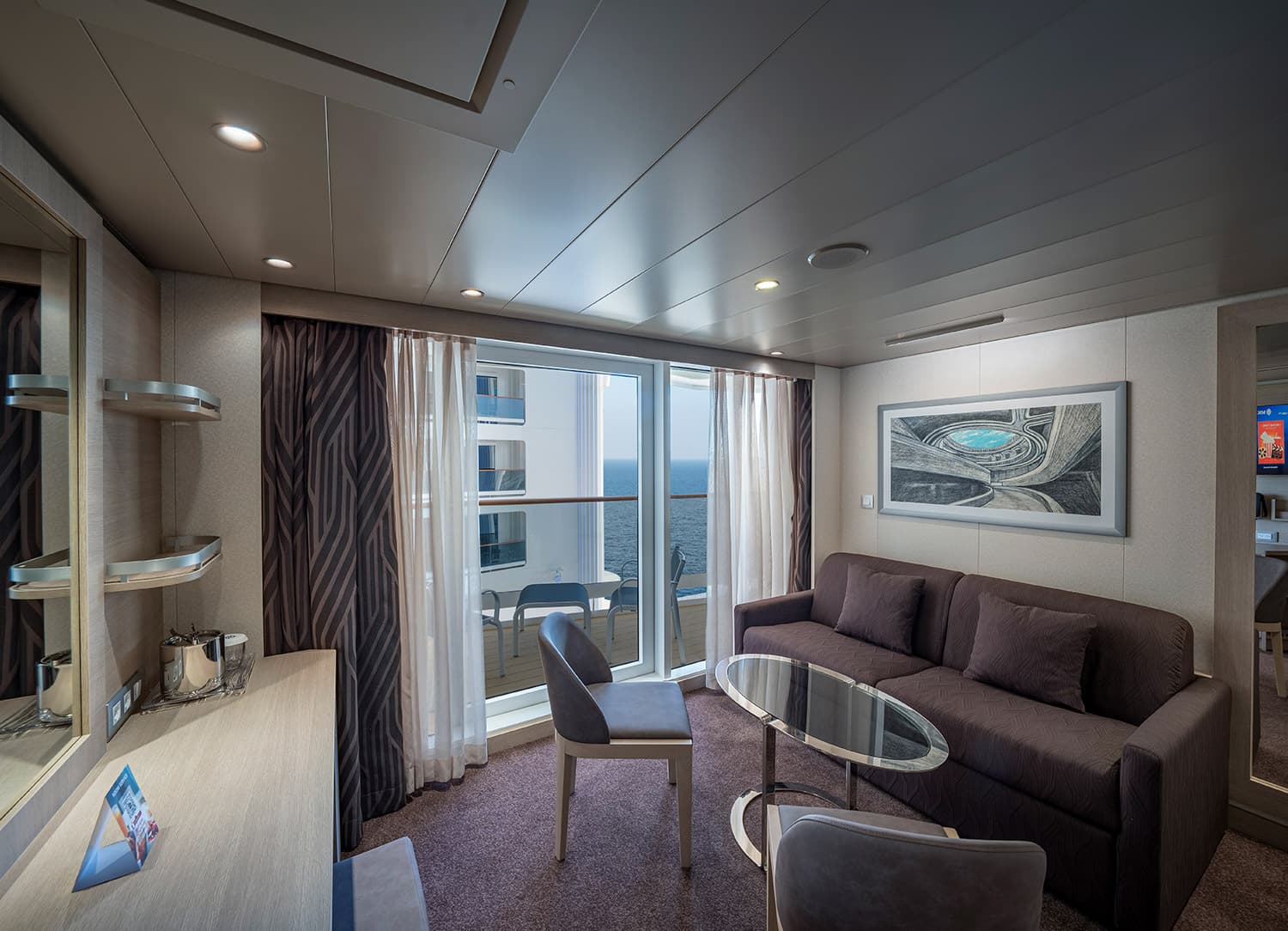 MSC Europa Premium Aurea Suite with Ocean view & Promenade view | Msc World America | MSC World Asia