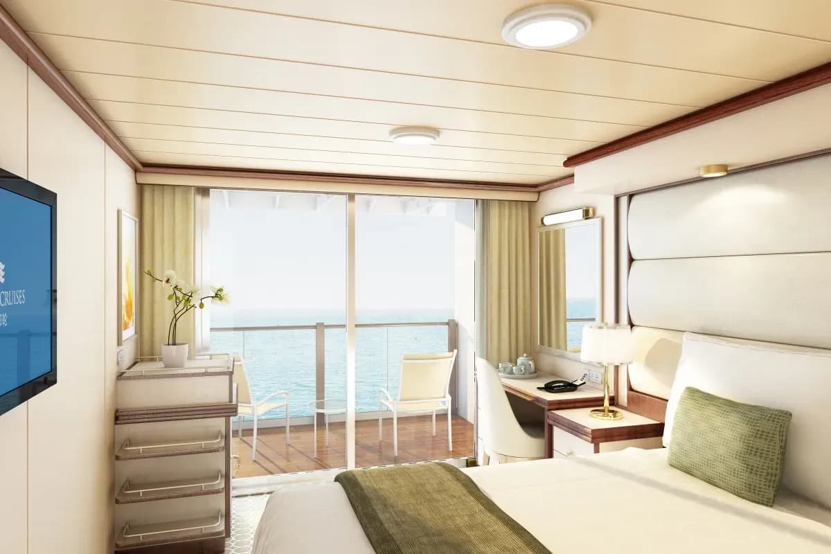 Regal Princess balcony stateroom