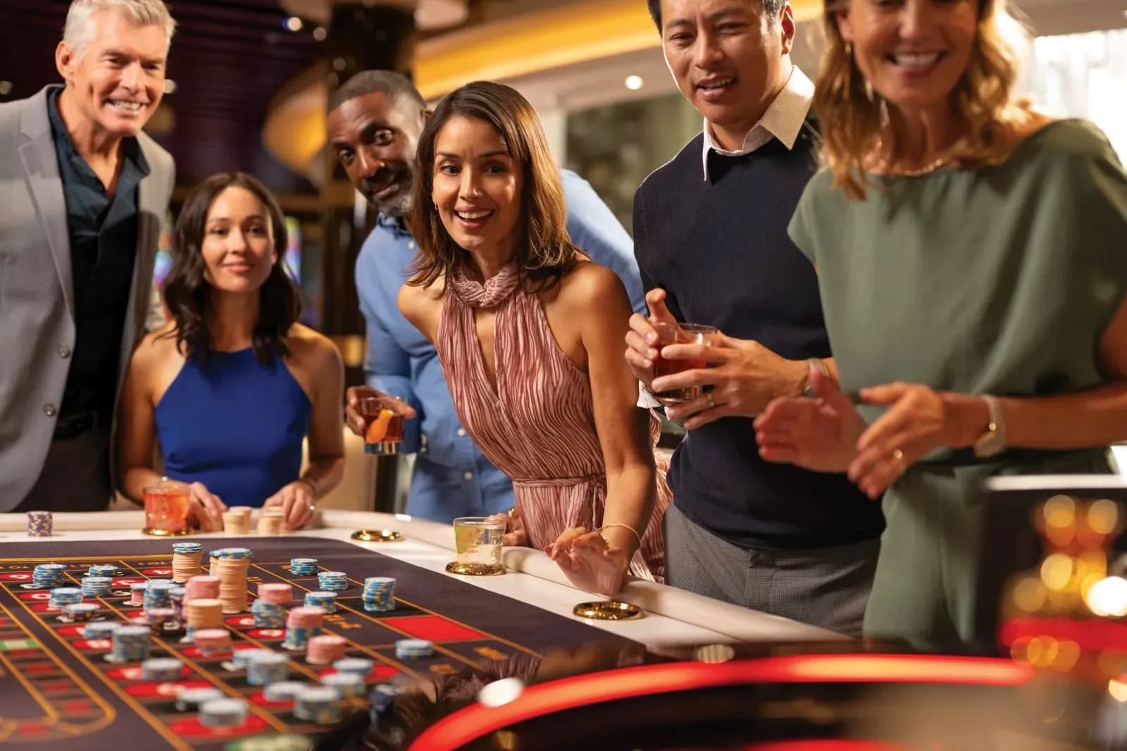 NCL Norwegian Bliss Casino Roulette ©Norwegian Cruise Line