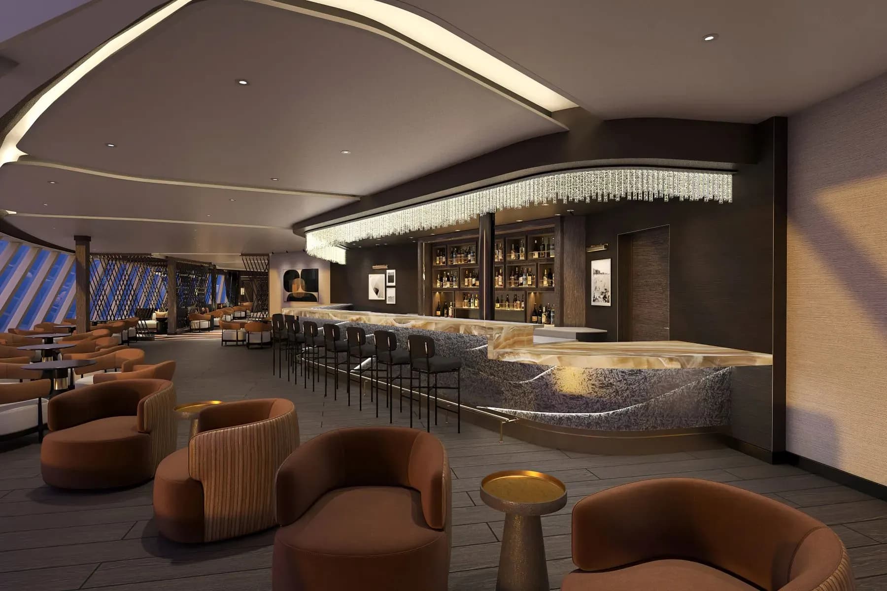 NCL Norwegian Prima Observation Lounge