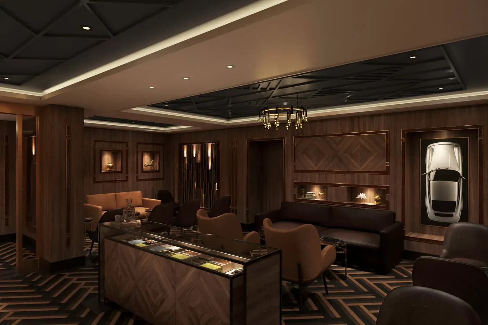 Norwegian Viva The Humidor Cigar Lounge - NCL Prima